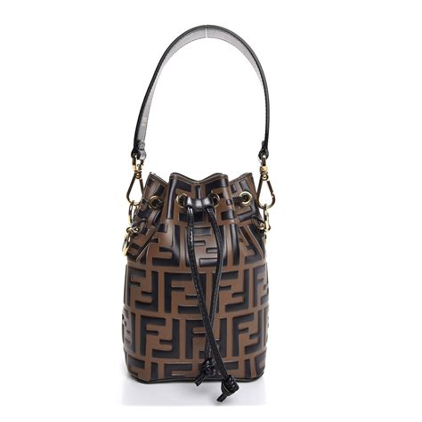 fendi tresor bucket bag